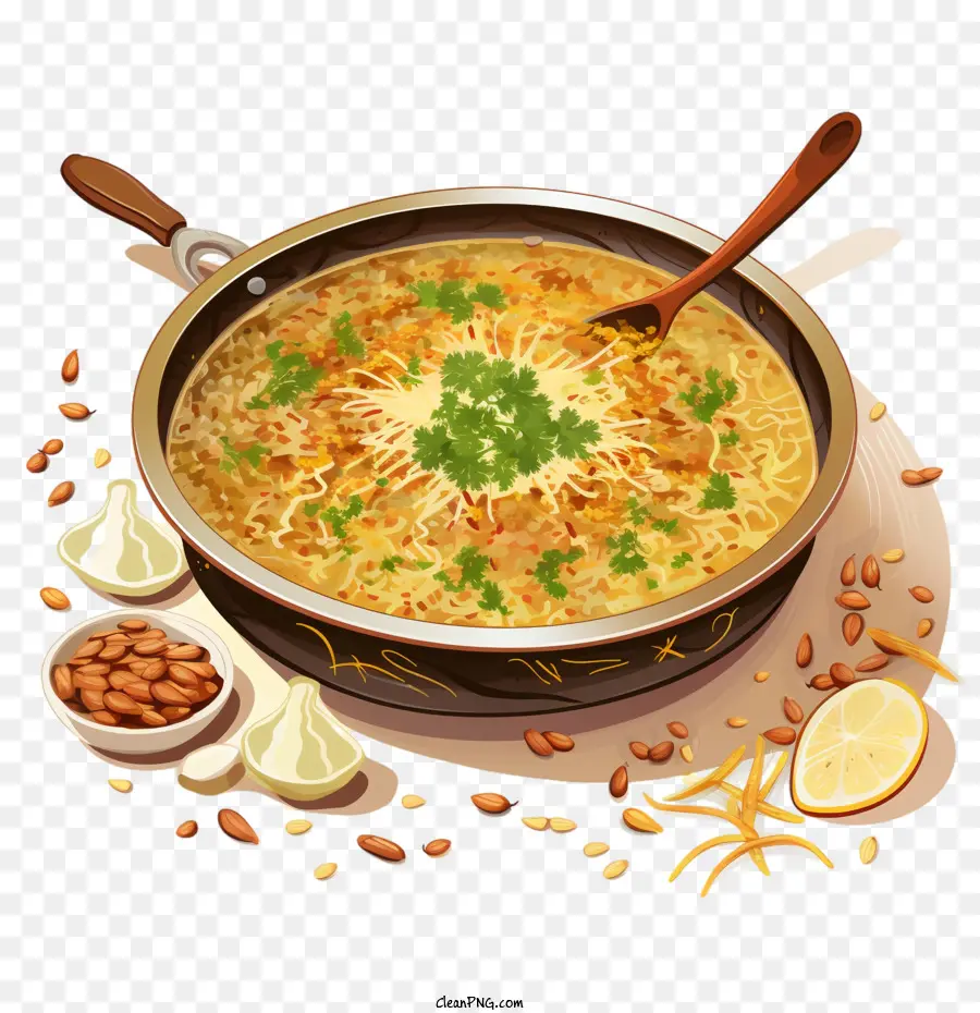 Haleem Muharram，กระทะซุป PNG