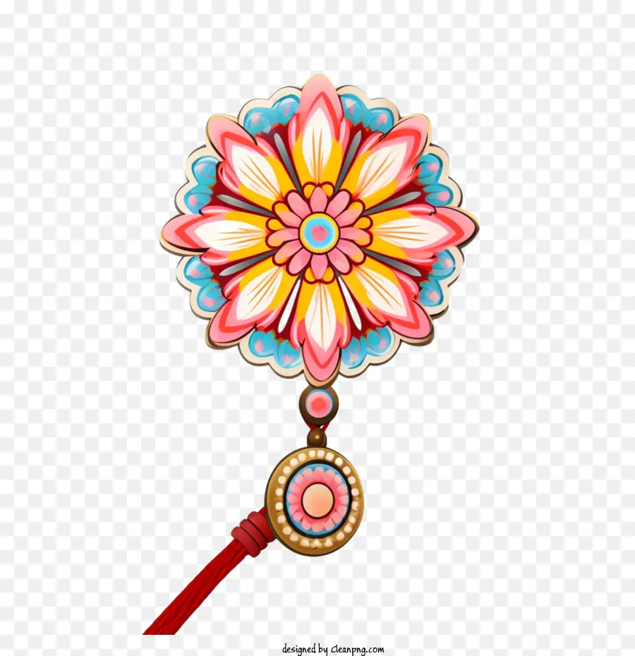 Raksha Bandhan，เครื่องประดับดอกไม้ PNG