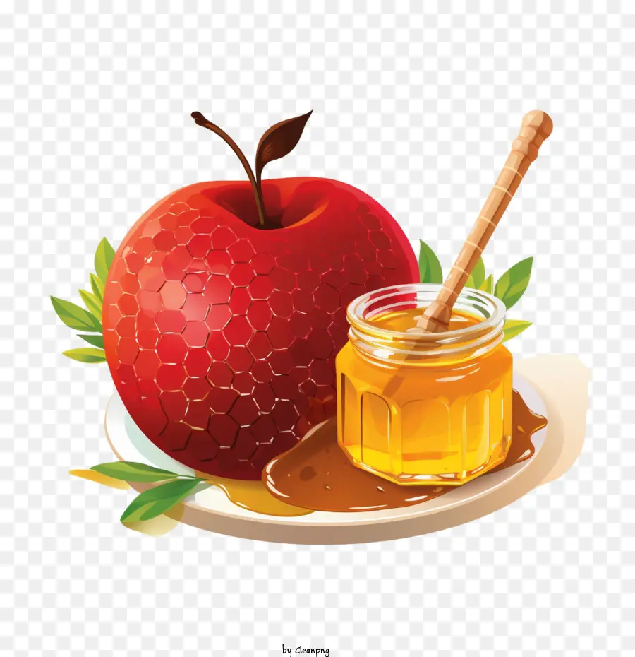 Rosh Hashanah，แอปเปิ้ล PNG