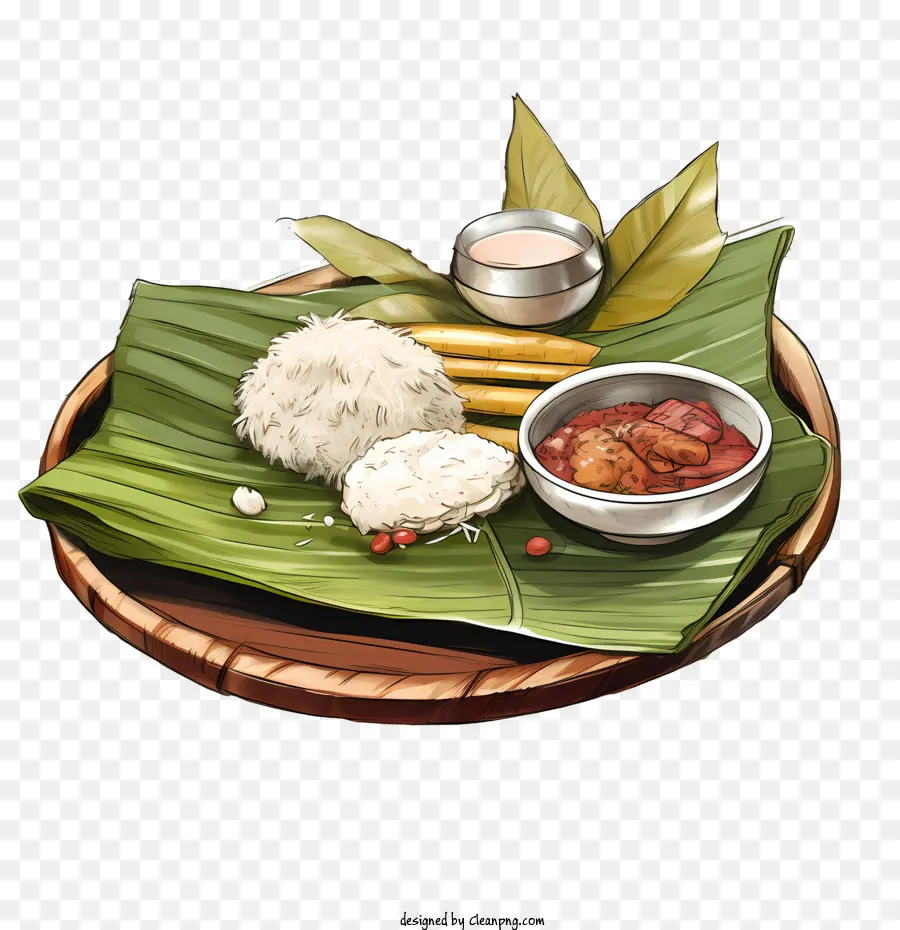 อาหาร Onam Alakan，อาหารแบบดั้งเดิม PNG