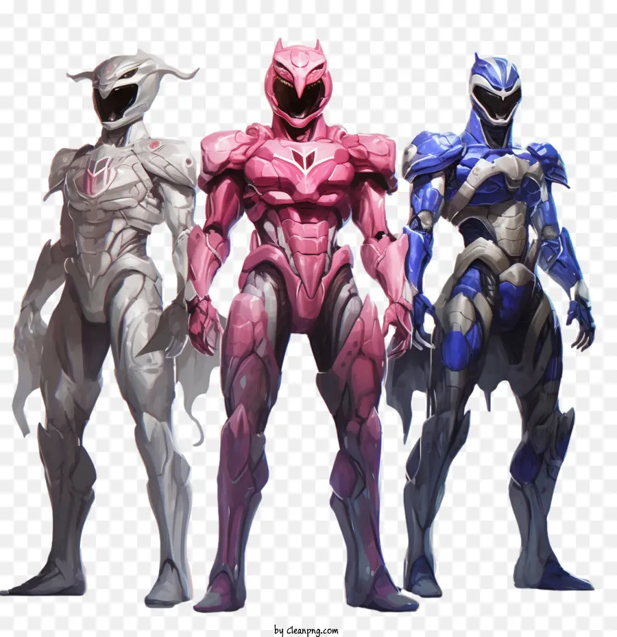 Power Rangers แห่งชาติ，ชุดหุ้มเกราะ PNG