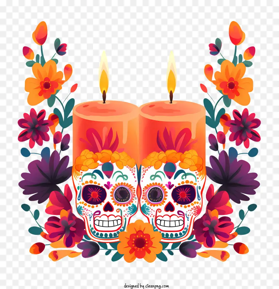 Dia De Los Muertos，วันแห่งความตาย PNG