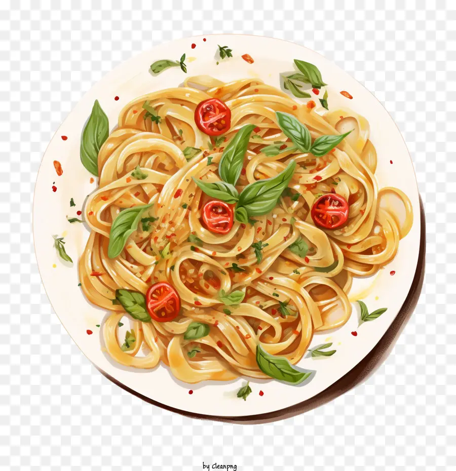 วันชาติ Linguine，พาสต้ากับมะเขือเทศ PNG