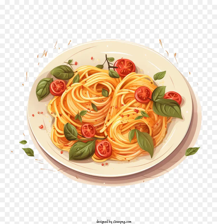 วันชาติ Linguine，พาสต้ากับมะเขือเทศ PNG