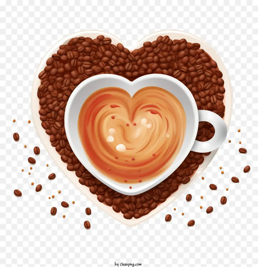 กาแฟหัวใจ，กาแฟถั่ว PNG