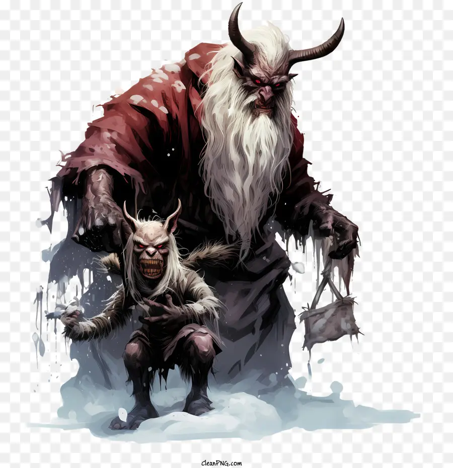 Krampus Night，รูปปีศาจ PNG