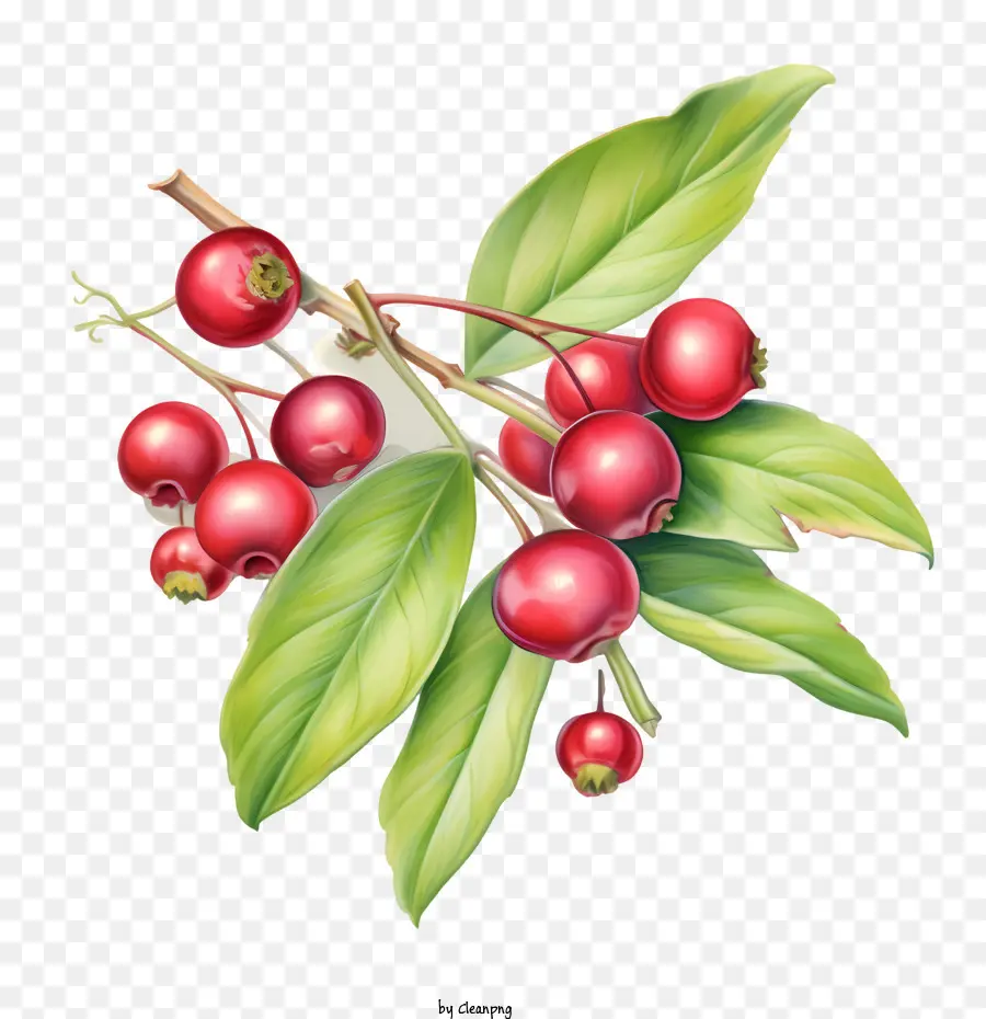 แครนเบอร์รี่，Hawthorn Berries PNG