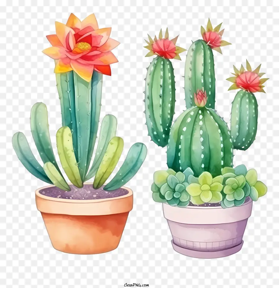 ต้นกระบองเพชร，Cacti PNG