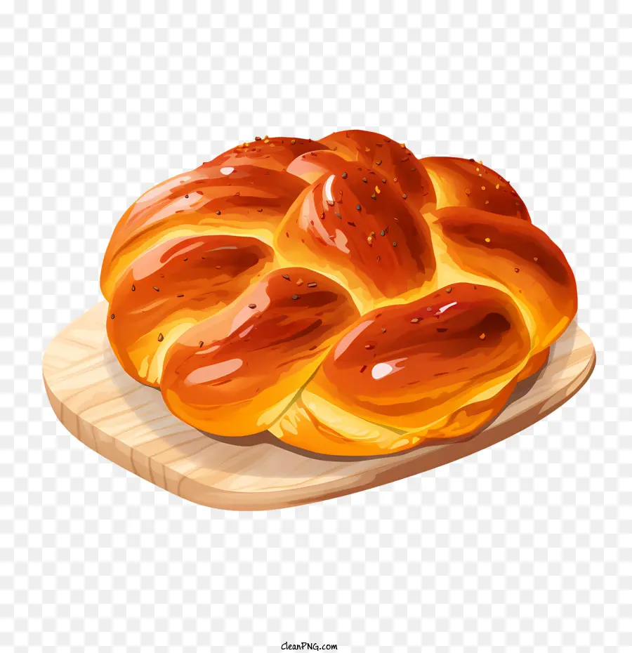 ขนมปัง Challah，ขนมปังถัก PNG