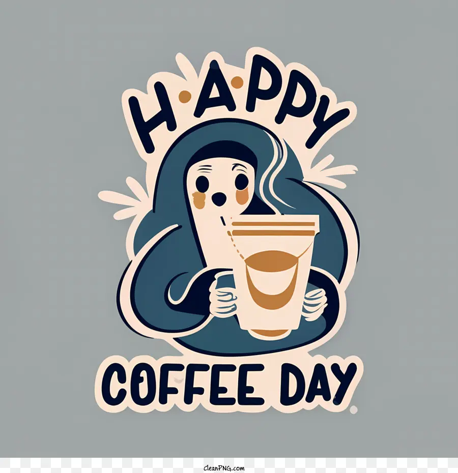 วันกาแฟ，สุขสันต์วันกาแฟ PNG