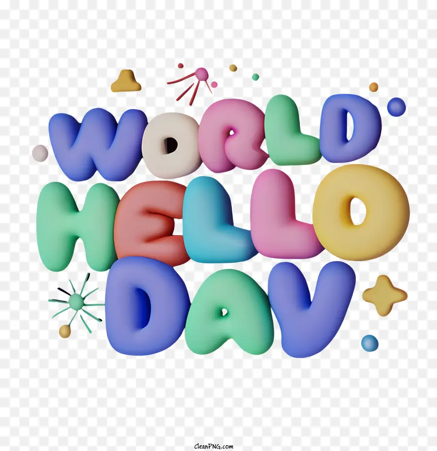 World Hello Day，โลก PNG