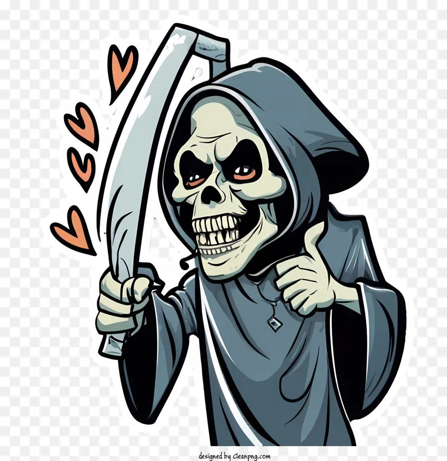 สุขสันต์วันฮาโลวีน，Grim Reaper PNG