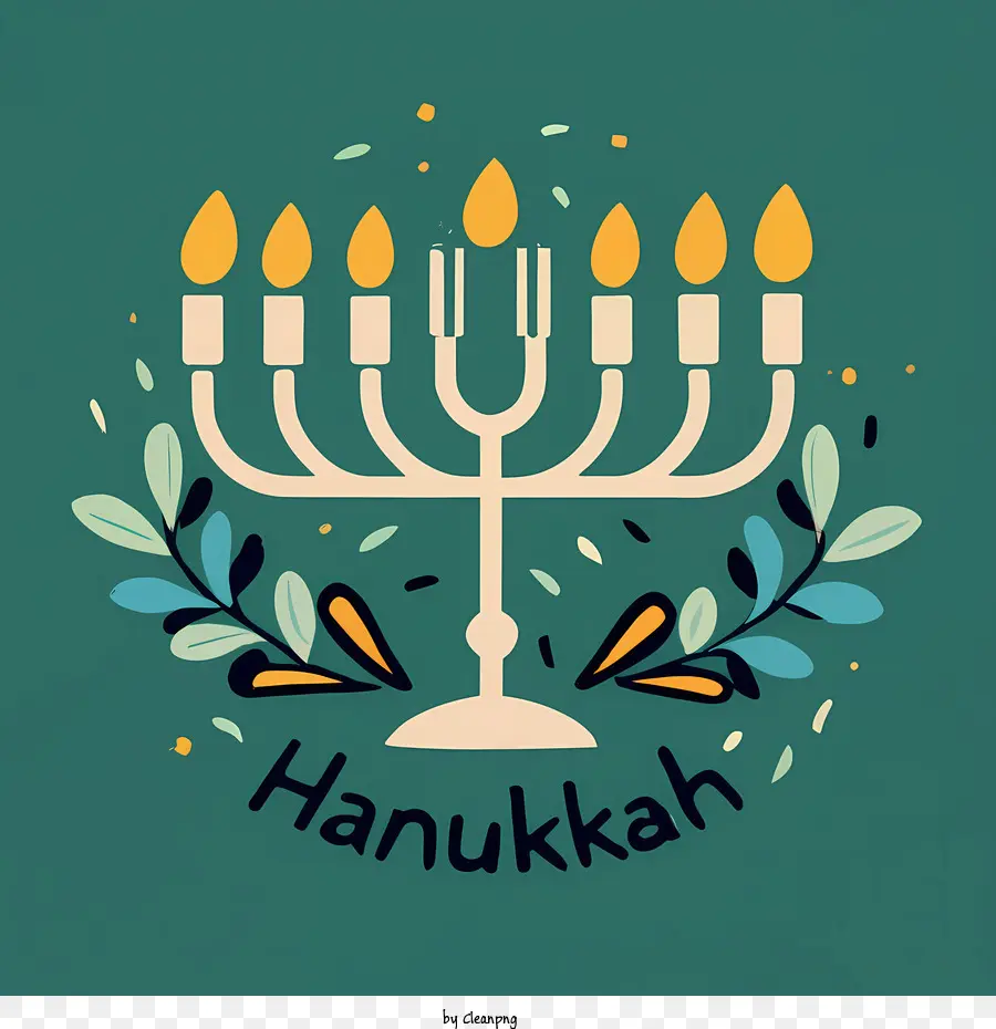 Hanukkah，เมโนราห์ PNG