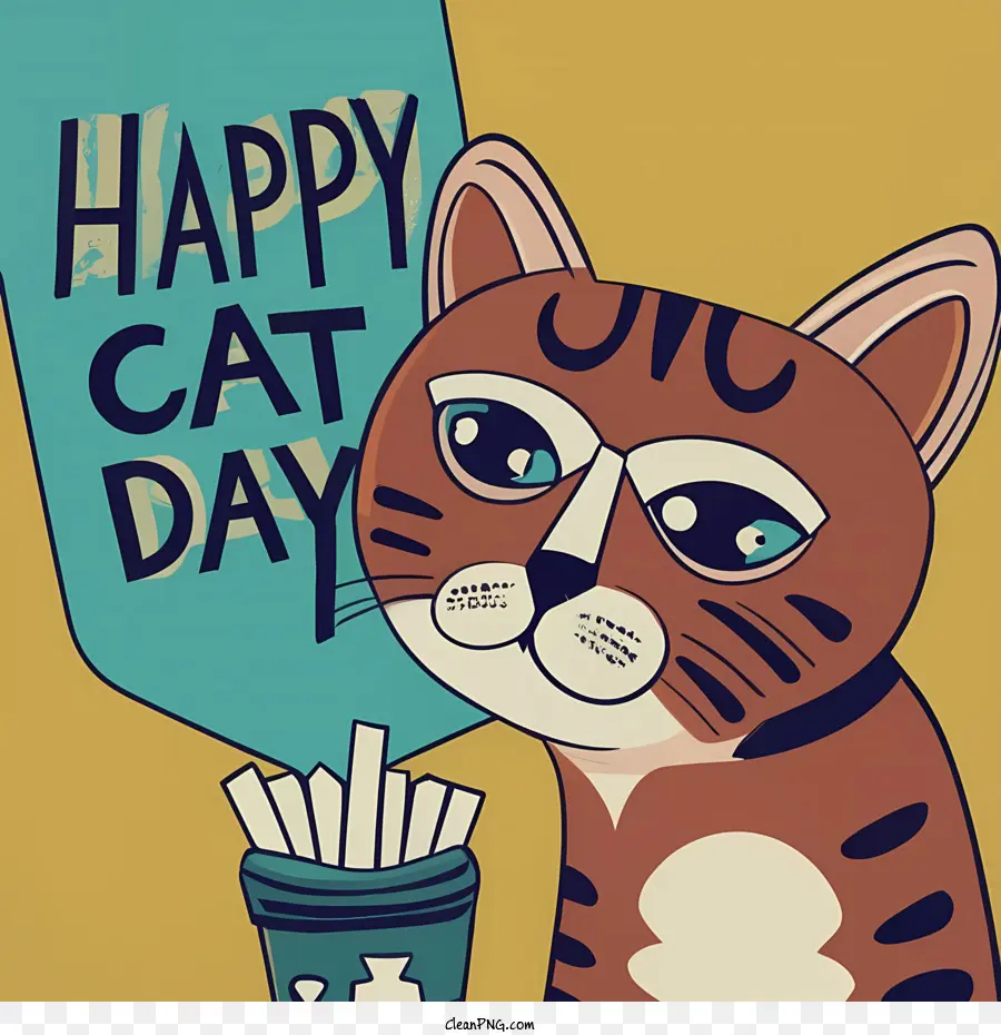 วันแมวทั่วโลก，สุขสันต์วันแมว PNG