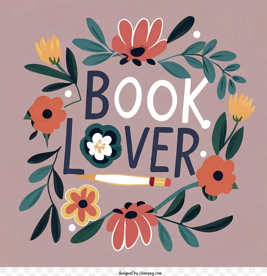 หนังสือรัก，ดอกไม้ PNG