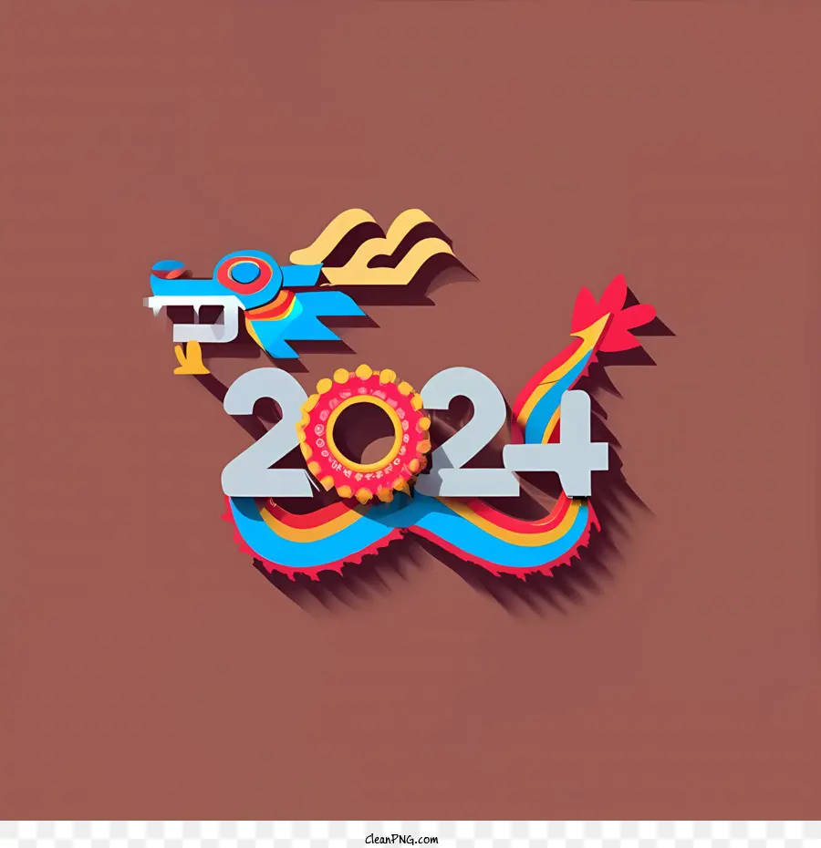 2024 สวัสดีปีใหม่，2024 PNG