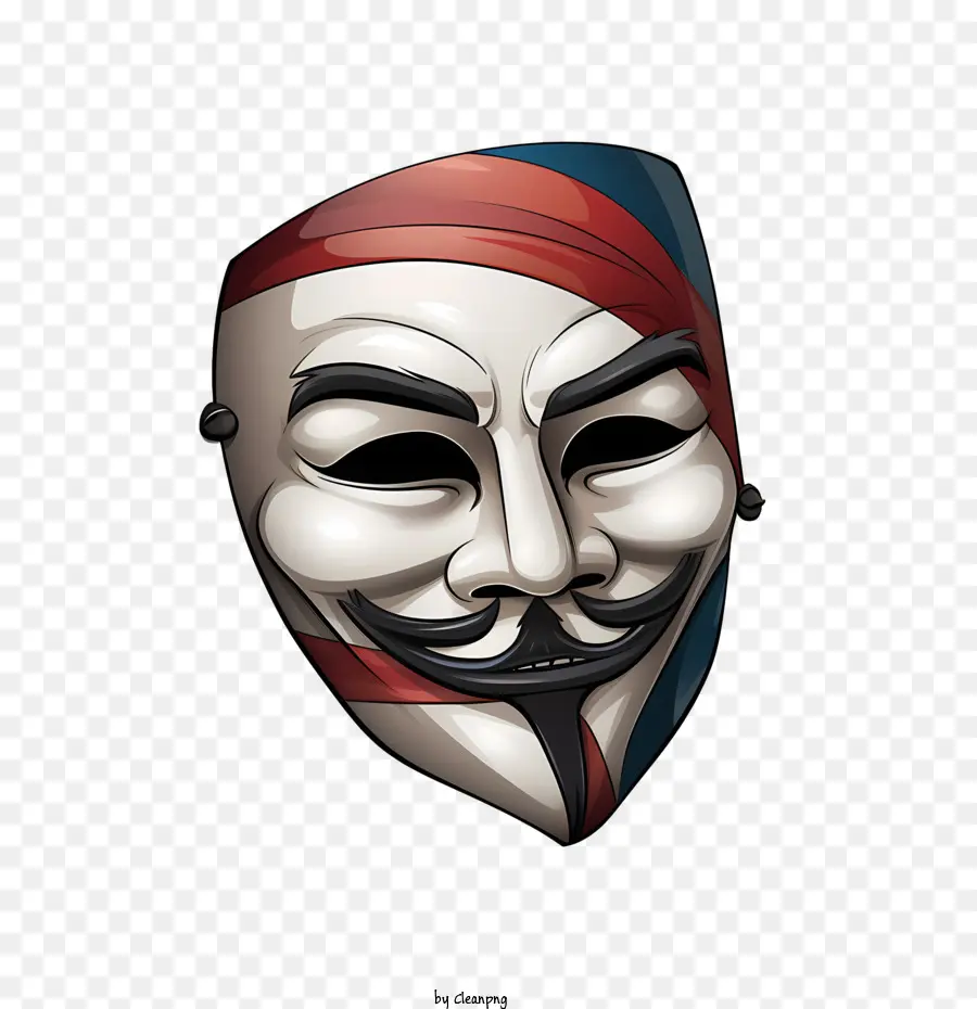 Guy Fawkes，หน้ากาก PNG