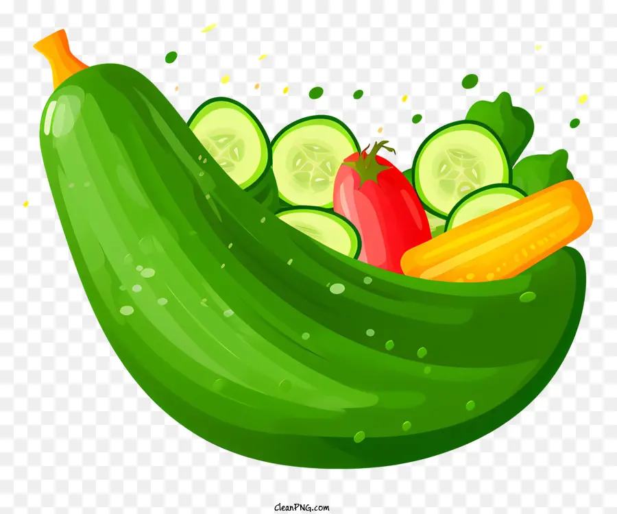 เพิ่ Cucumber，ชิ้นผัก PNG