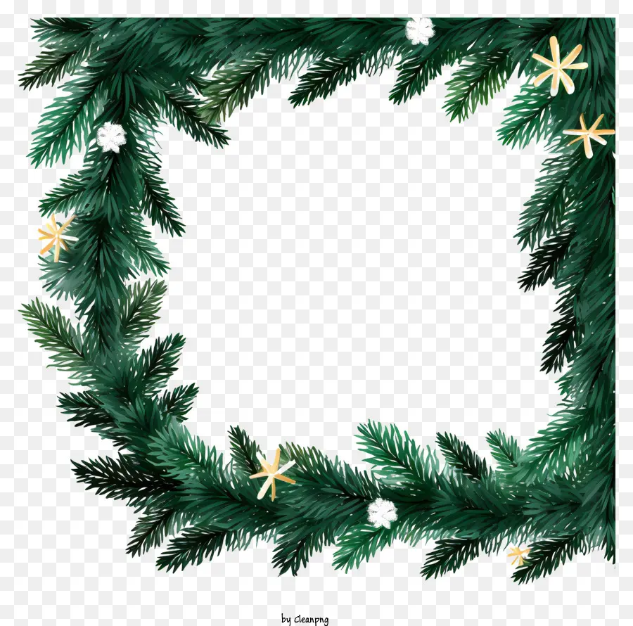 คริสมาสต์ Wreath，สีเขียว Wreath PNG