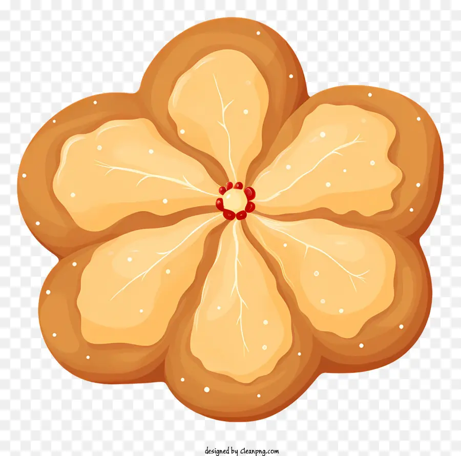 ขนมปังดอกไม้，ขนมปังสปอตแดง PNG