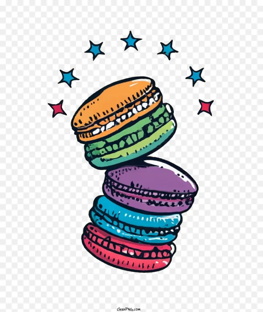 มาการูน，Macarons PNG