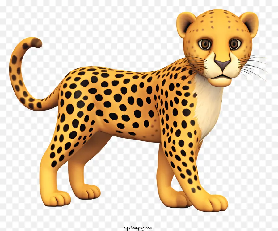 เสือดาว，Cheetah Cub PNG