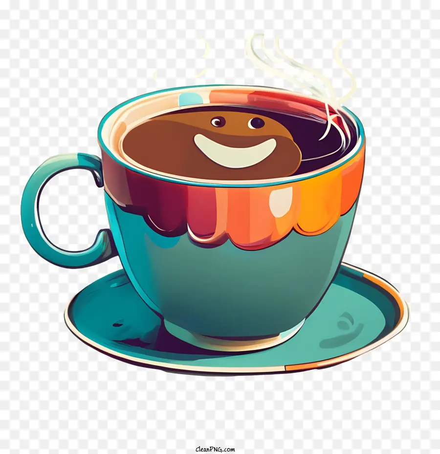การ์ตูนปักถ้วยกาแฟ，ถ้วยกาแฟ PNG