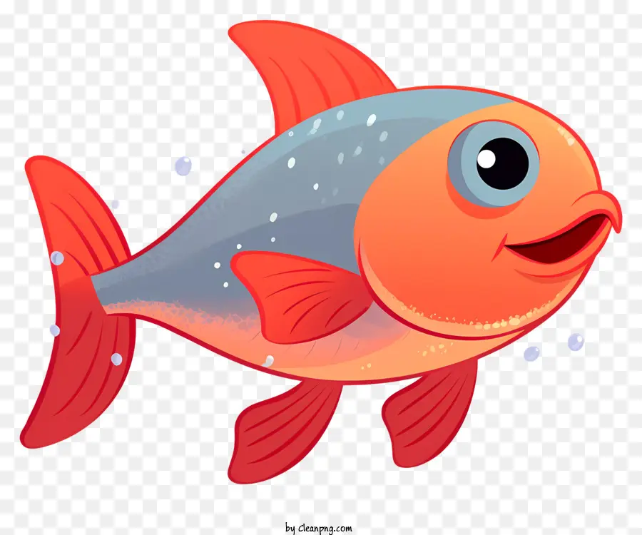 การ์ตูนปักปลา，ปลาว่ายน้ำ PNG