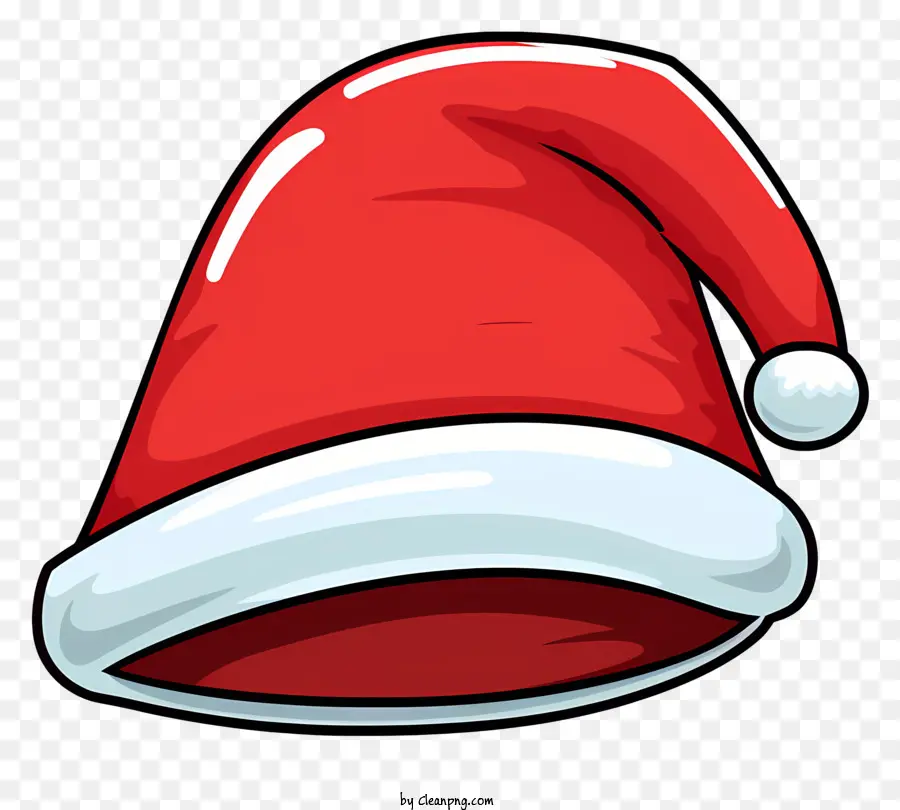 ซานต้าคลอสหมวก，หมวกซานตาคลอสสีแดง PNG