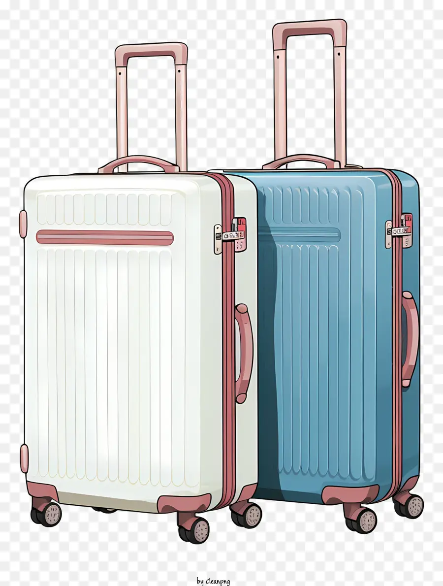 กระเป๋าเดินทาง，สีน้ำเงินกระเป๋าเดินทาง PNG