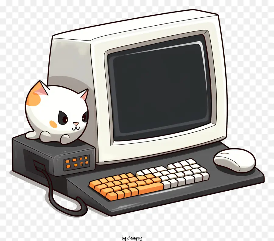 คอมพิวเตอร์，แมว PNG