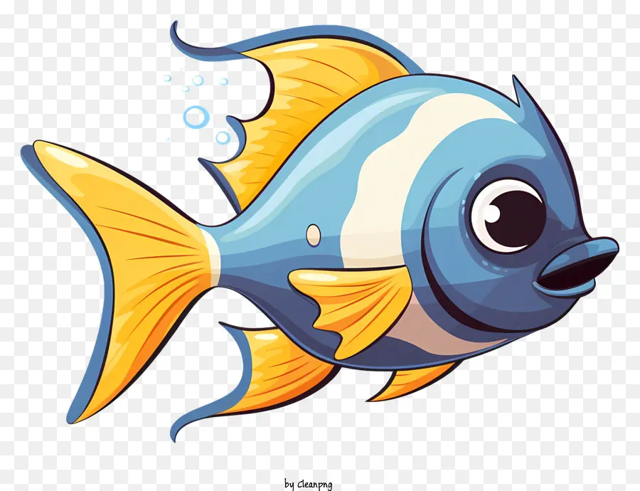 สีน้ำเงินปลา，โดมสีขาว PNG