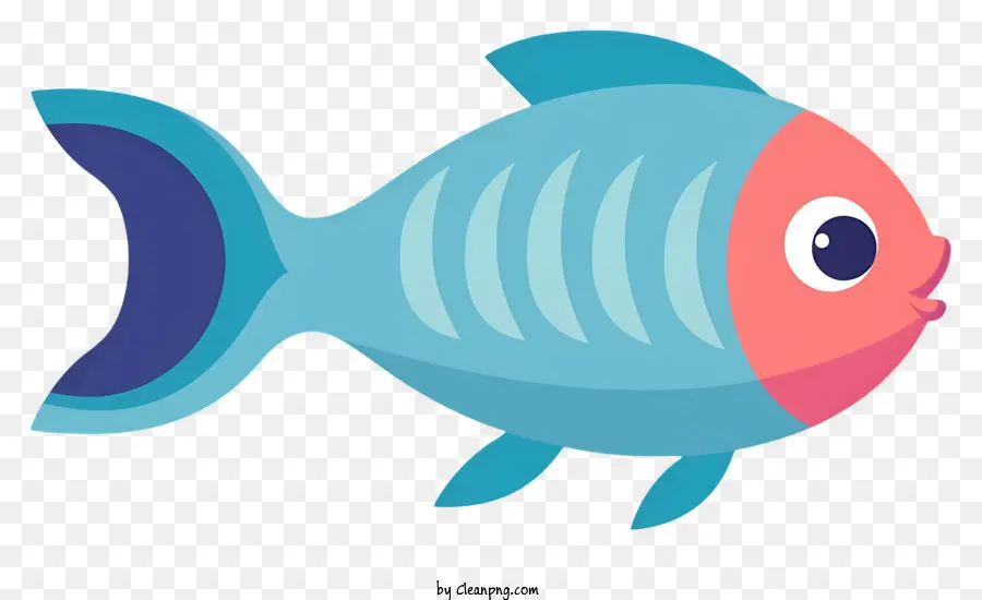 ปลาสีฟ้าขนาดเล็ก，เปิดปาก PNG