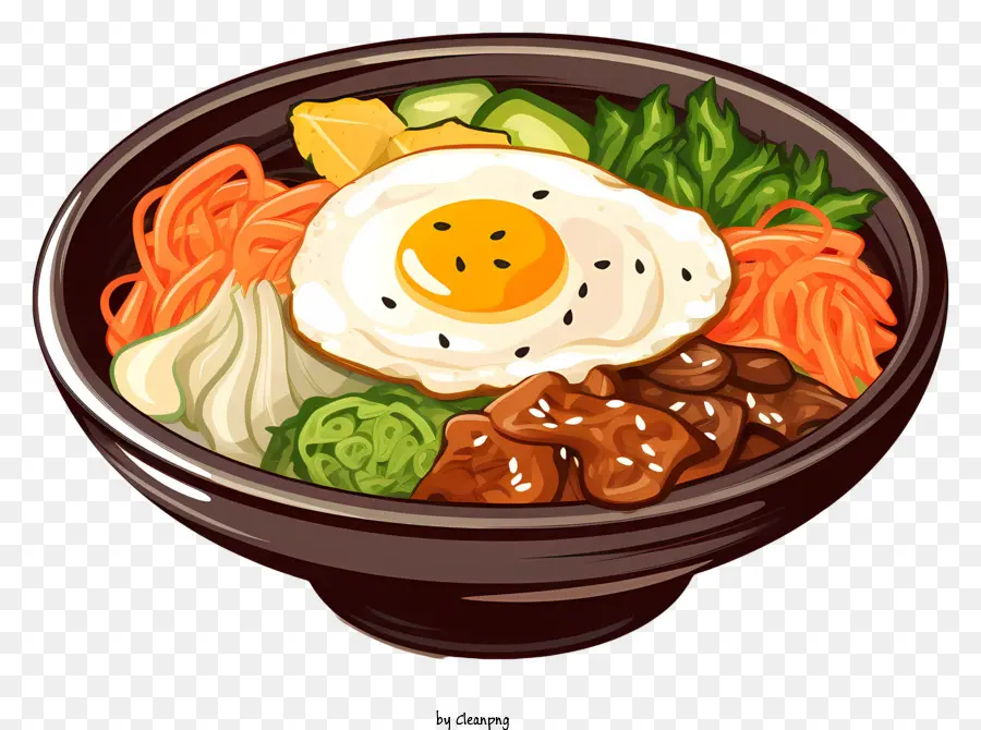 Bibimbap เกาหลี，Bibimbap PNG