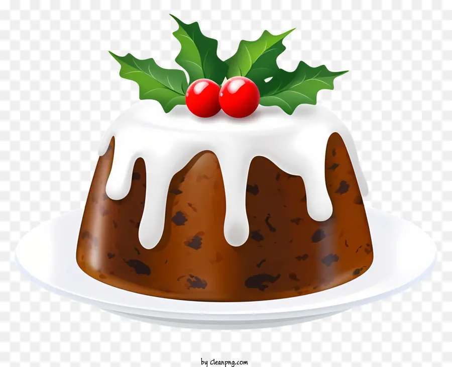 คริสต์มาสเค้ก，ไอซิ่งและฟรอสติ้ง PNG