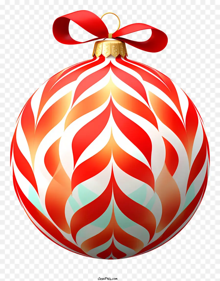 สีแดง Ornament，สีขาว Ornament PNG