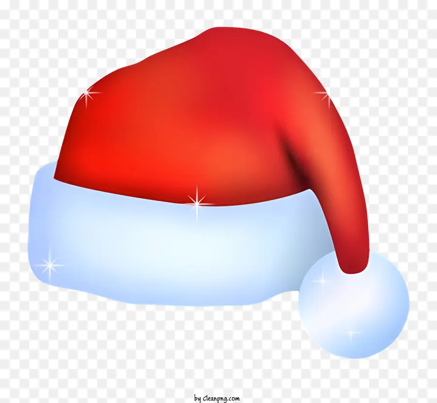 ซานต้าคลอสหมวก，หมวกซานตาคลอสสีแดง PNG