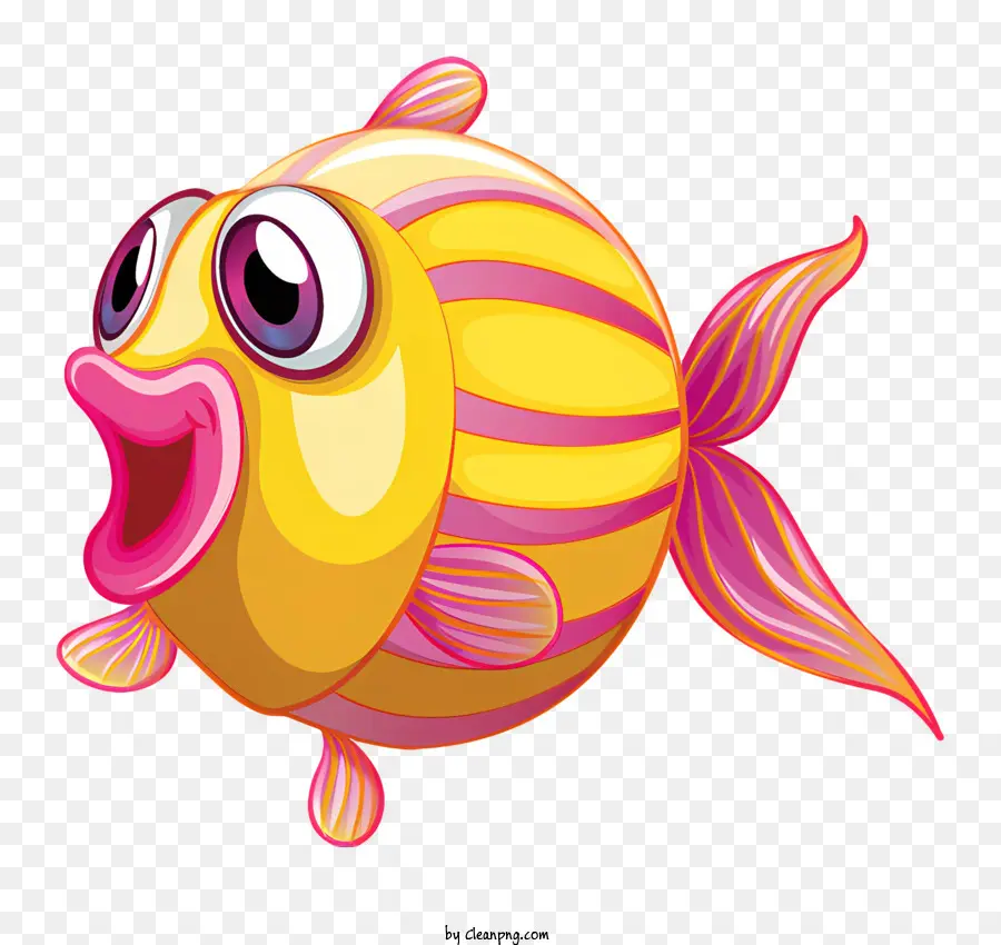 ปลาที่มีสีสรร，Striped ปลา PNG
