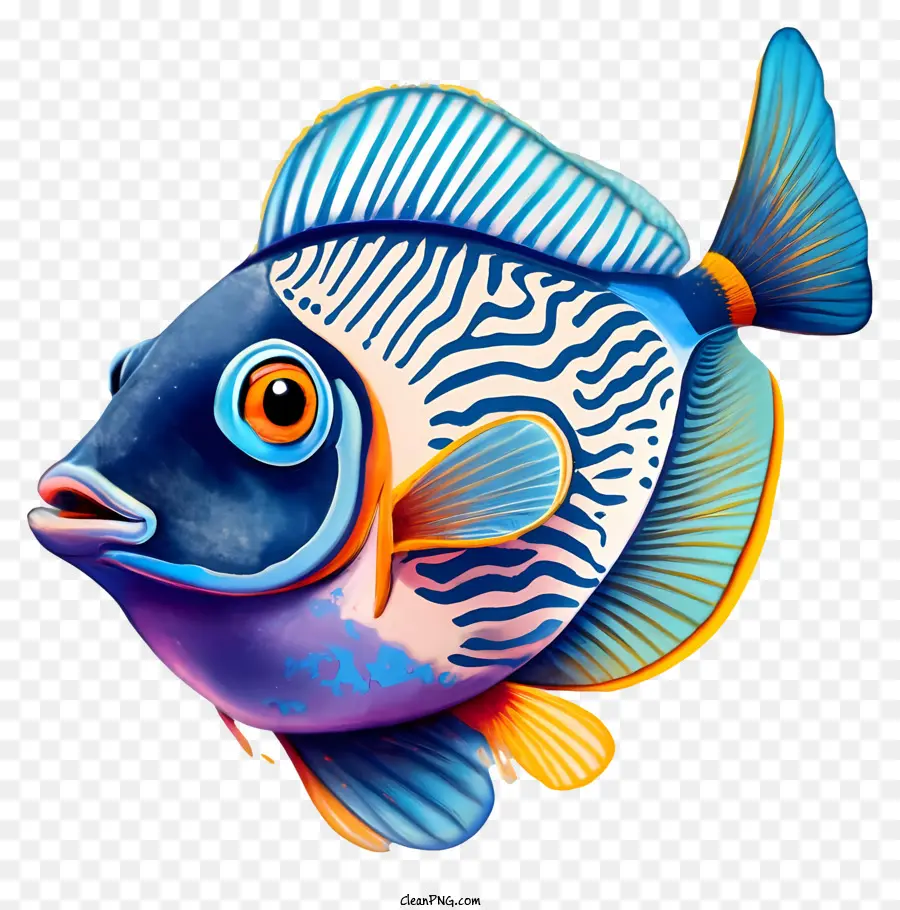 ปลาใหญ่，ปลาที่มีสีสรร PNG