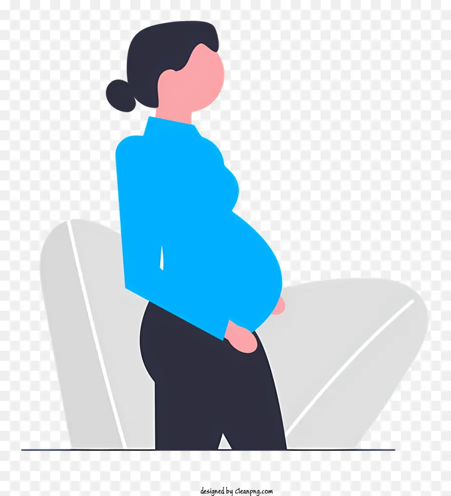 หญิงท้อง，ระยะการตั้งครรภ์ PNG