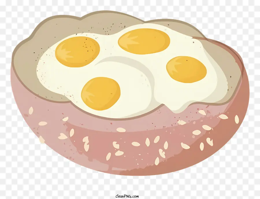 ของทอดไข่，อาหารเช้า PNG