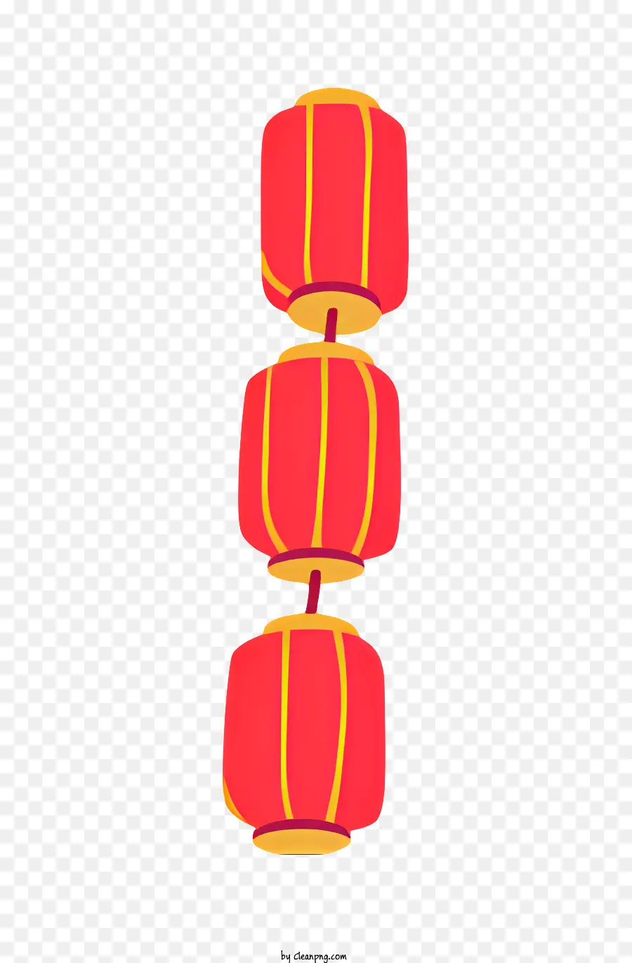 จีนโคมไฟ，โคมไฟกระดาษสีแดง PNG