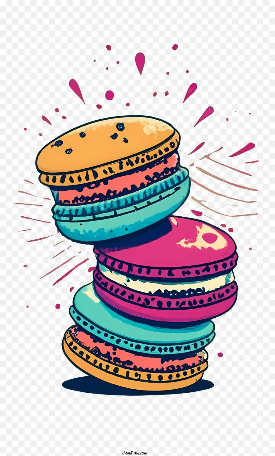 มาการูน，Macarons PNG