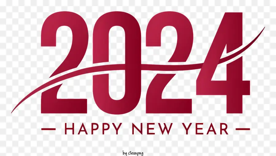 สวัสดีปีใหม่，สวัสดีปีใหม่ 2024 PNG