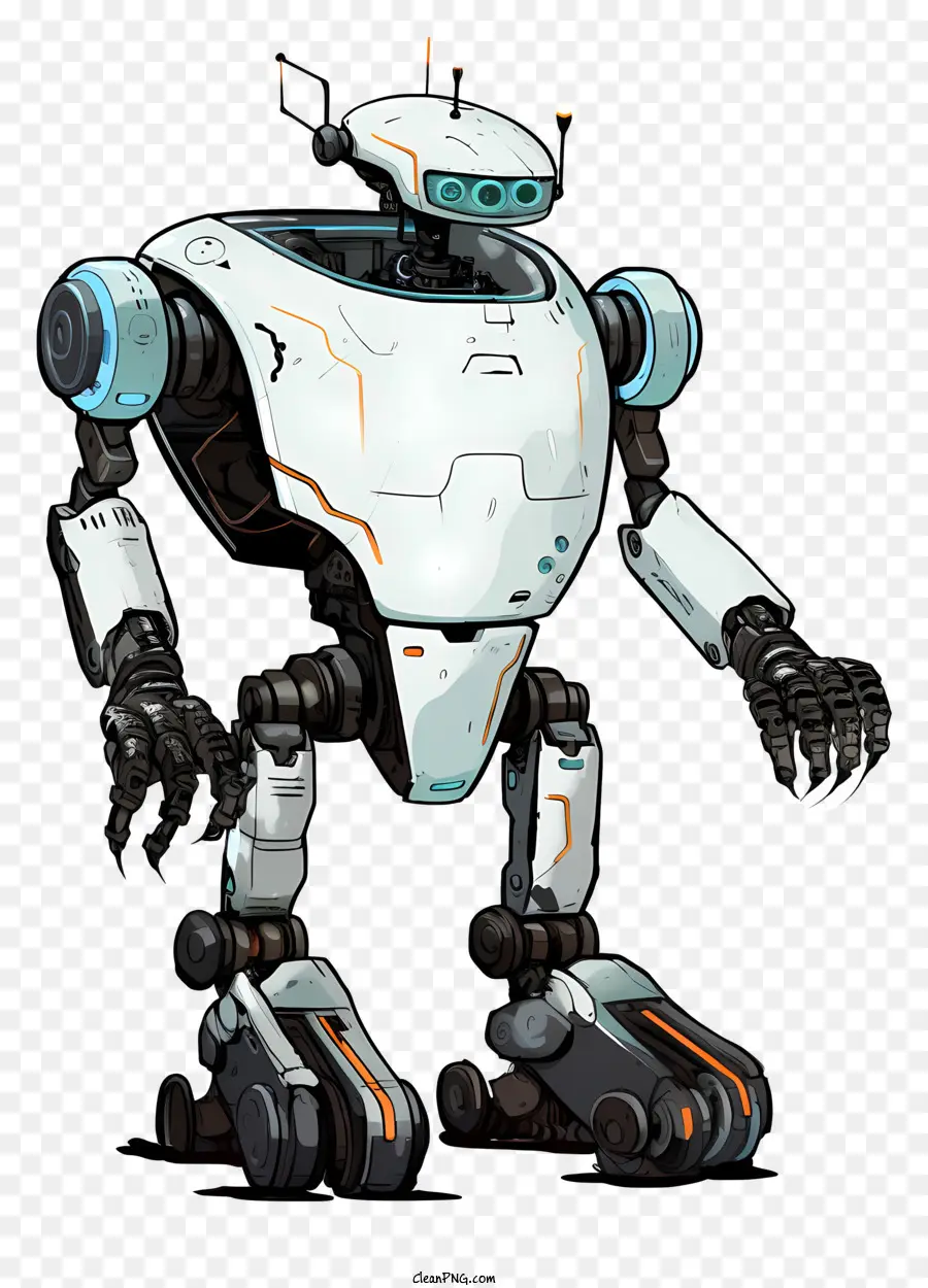 หุ่นยนต์，ขาหุ่นยนต์ PNG