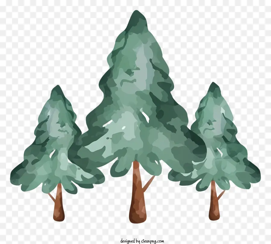 ต้นไม้เขียว，การก่อตัวของต้นไม้ PNG