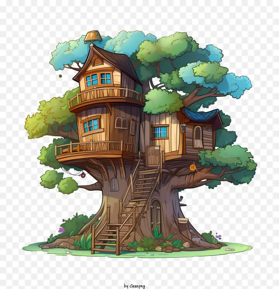 บ้านต้นไม้，จินตนาการ PNG