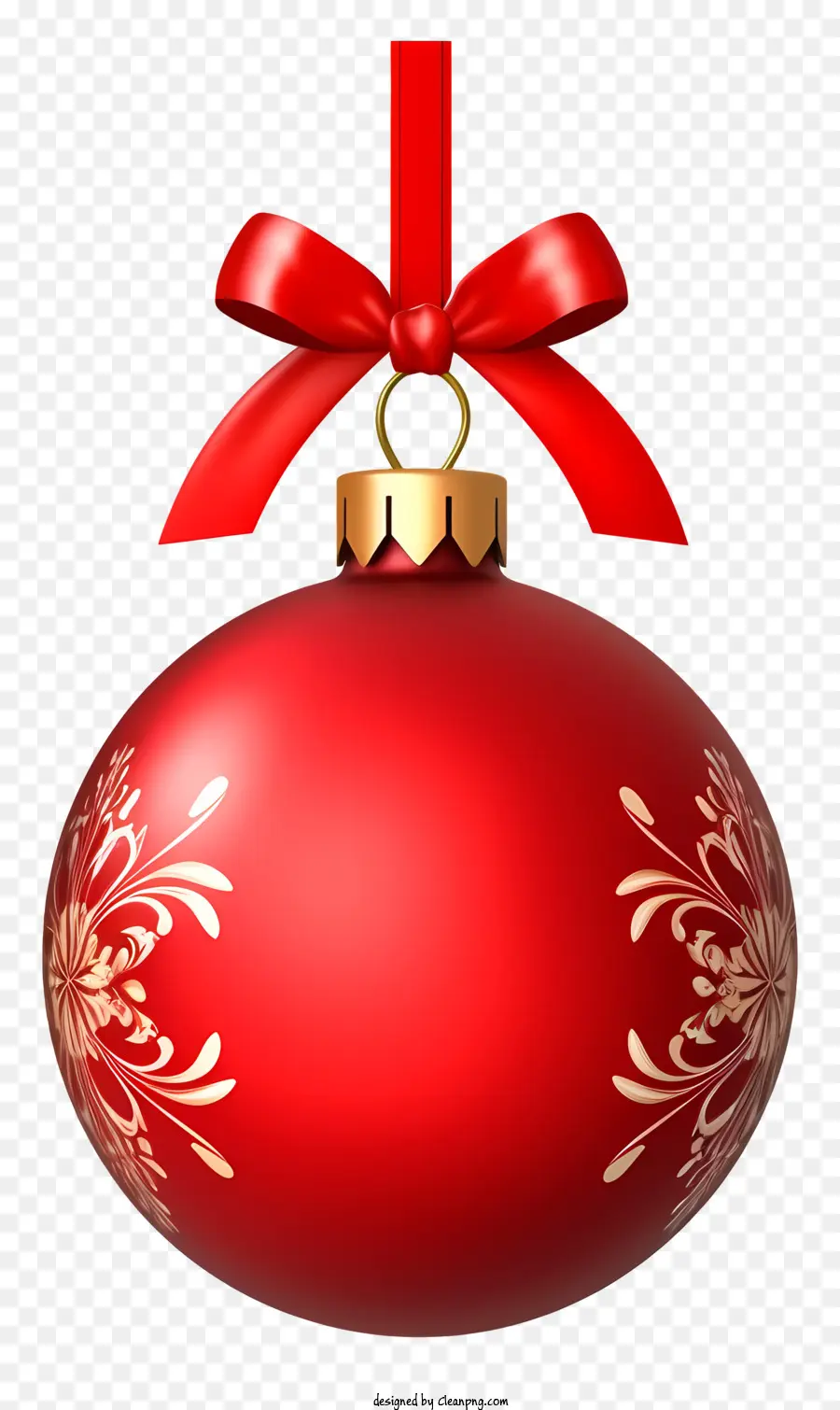 สีแดง Ornament，คริสต์มาสองประดับ PNG