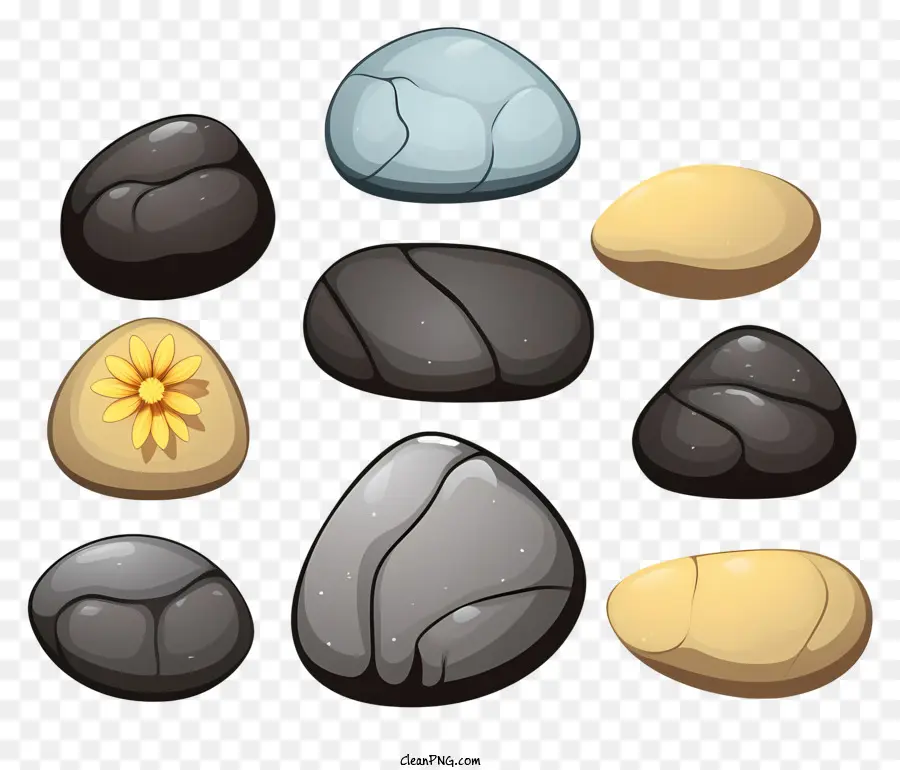 หินสี，แบบวงกลมรูปแบบ PNG