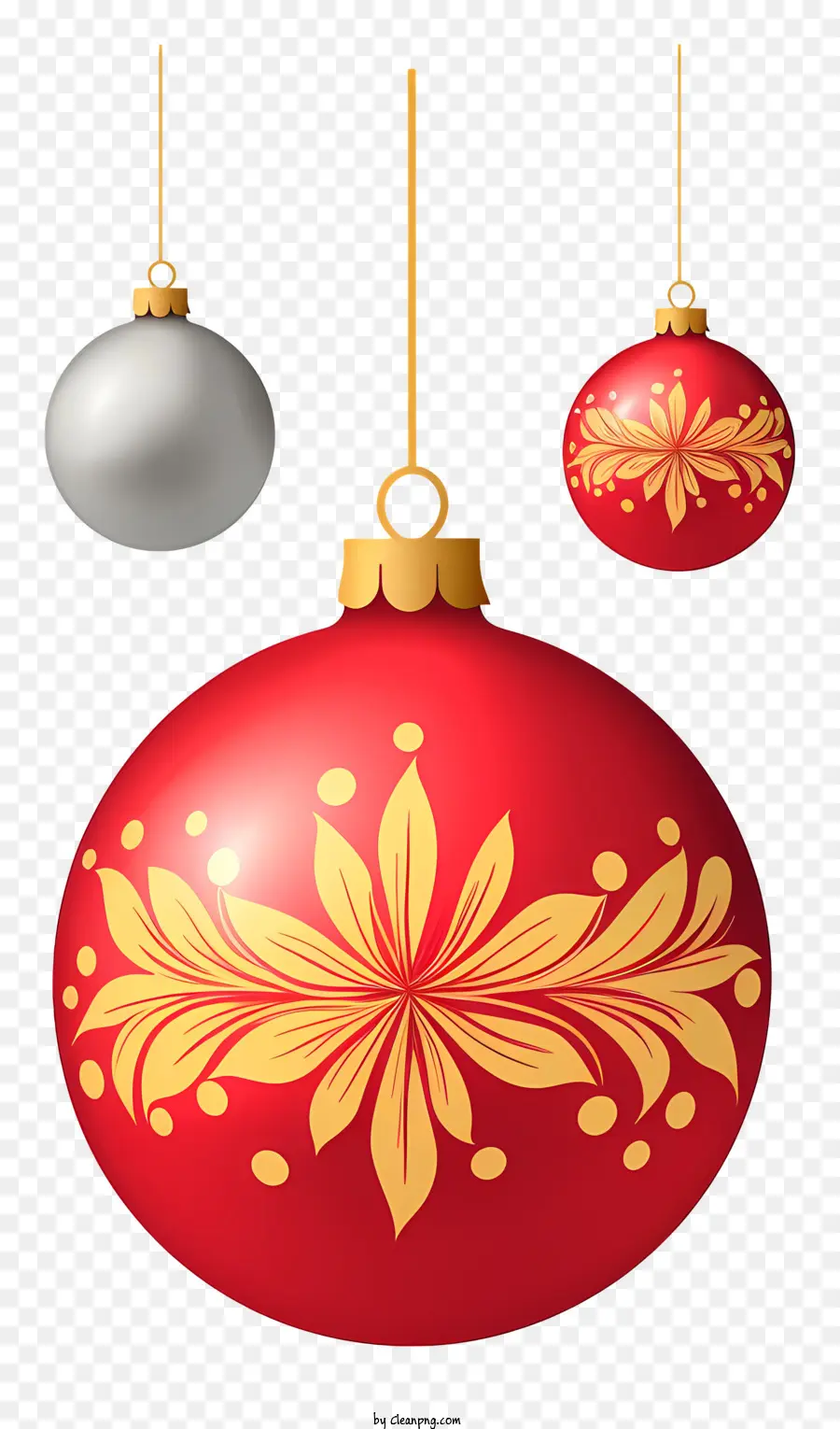 คริสมาสต์ Ornaments，ของตกแต่งแขวน PNG